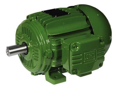 WEG W22 cast iron three phase electric motor